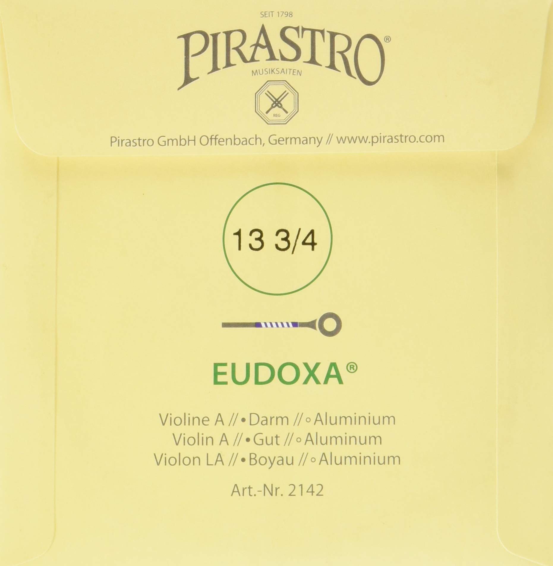 Amazon.co.jp: PIRASTRO EUDOXA 214241 バイオリン弦 オイドクサ A線
